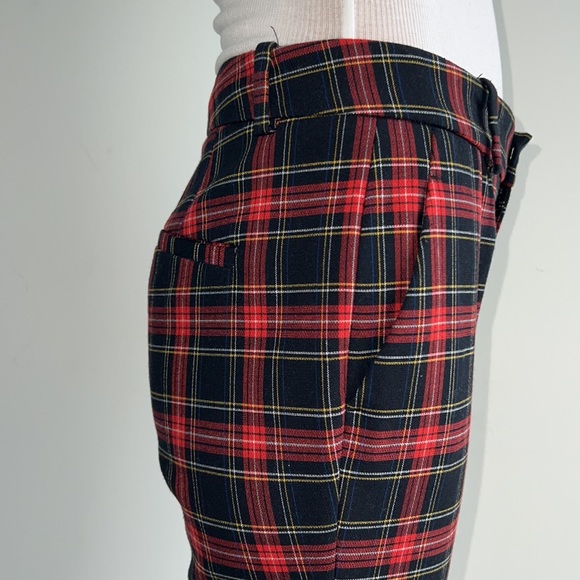 RED PLAID DRESS PANTS - Picture 3 of 5